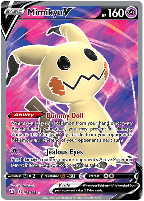 Mimikyu V (148/163) [Sword & Shield: Battle Styles] | Chromatic Games