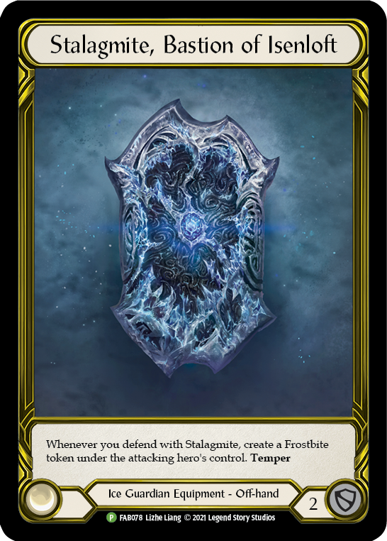 Stalagmite, Bastion of Isenloft (Golden) [FAB078] (Promo)  Cold Foil | Chromatic Games