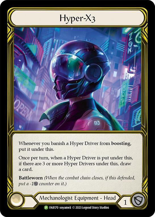 Hyper-X3 [FAB170] (Promo)  Cold Foil | Chromatic Games