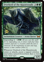 Overlord of the Hauntwoods [Duskmourn: House of Horror Prerelease Promos] | Chromatic Games