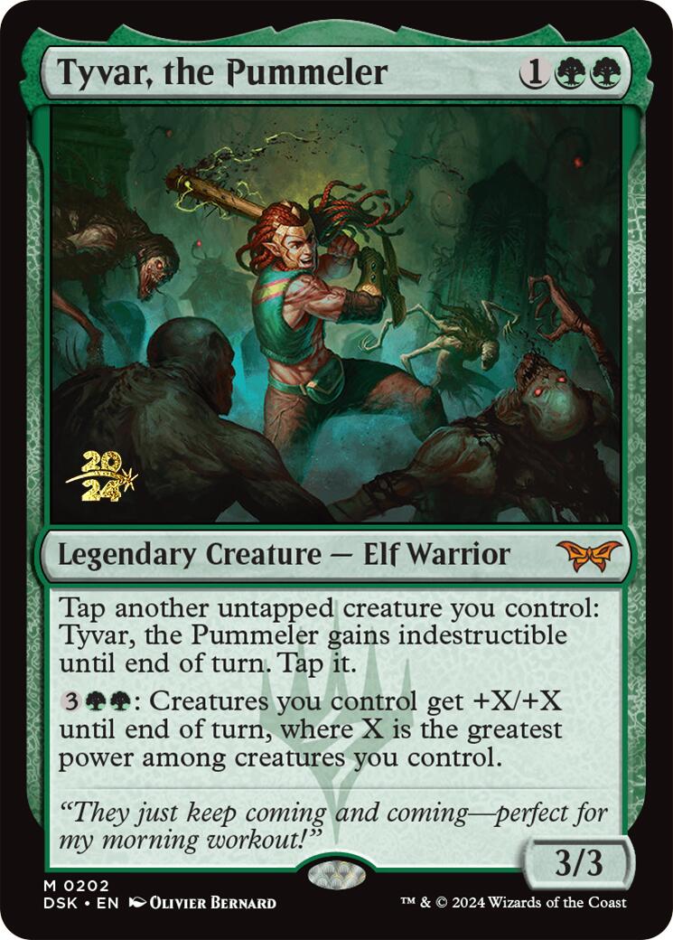 Tyvar, the Pummeler [Duskmourn: House of Horror Prerelease Promos] | Chromatic Games