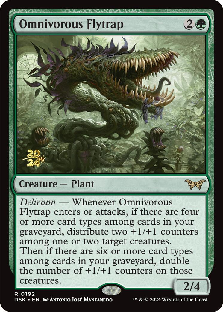 Omnivorous Flytrap [Duskmourn: House of Horror Prerelease Promos] | Chromatic Games