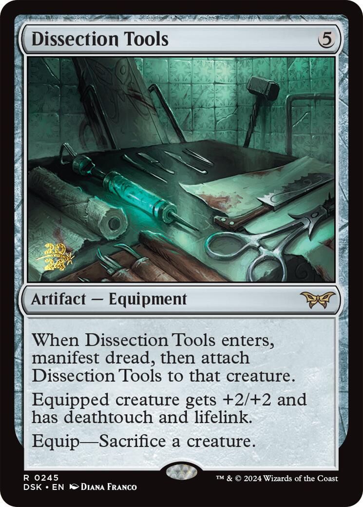 Dissection Tools [Duskmourn: House of Horror Prerelease Promos] | Chromatic Games