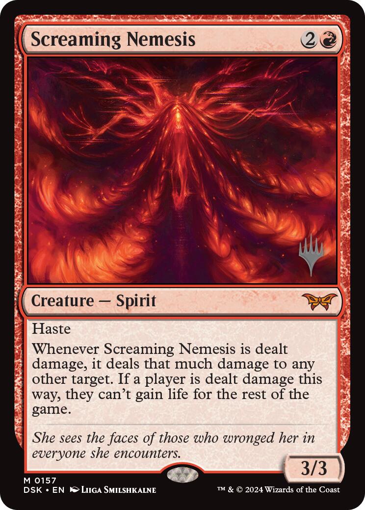 Screaming Nemesis [Duskmourn: House of Horror Promos] | Chromatic Games