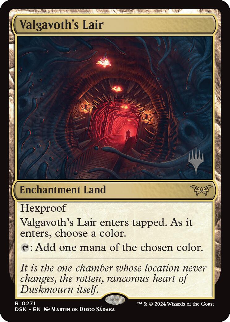 Valgavoth's Lair [Duskmourn: House of Horror Promos] | Chromatic Games