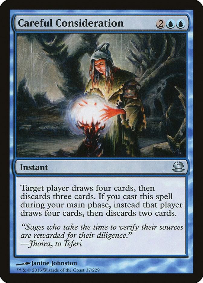 Careful Consideration 37/229 (Modern Masters)  | Chromatic Games