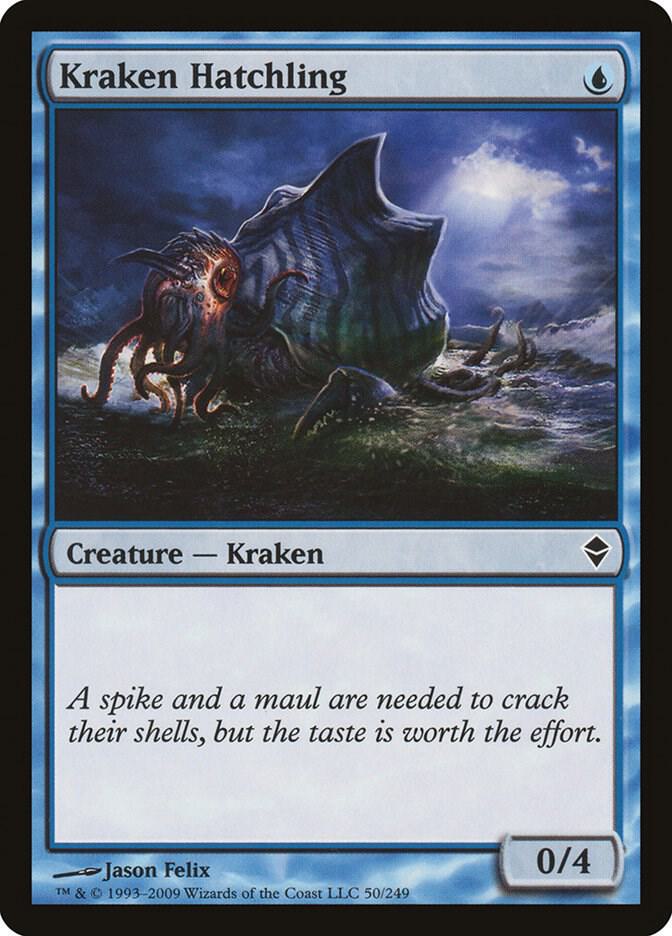 Kraken Hatchling 50/249 (Zendikar)  | Chromatic Games