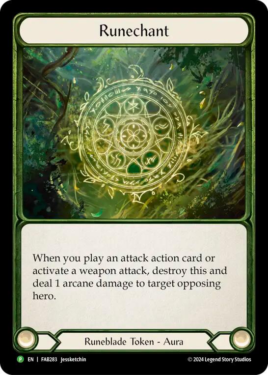 Runechant [FAB283] (Promo)  Cold Foil | Chromatic Games