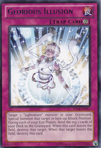 Glorious Illusion (Blue) [DL14-EN017] Rare | Chromatic Games