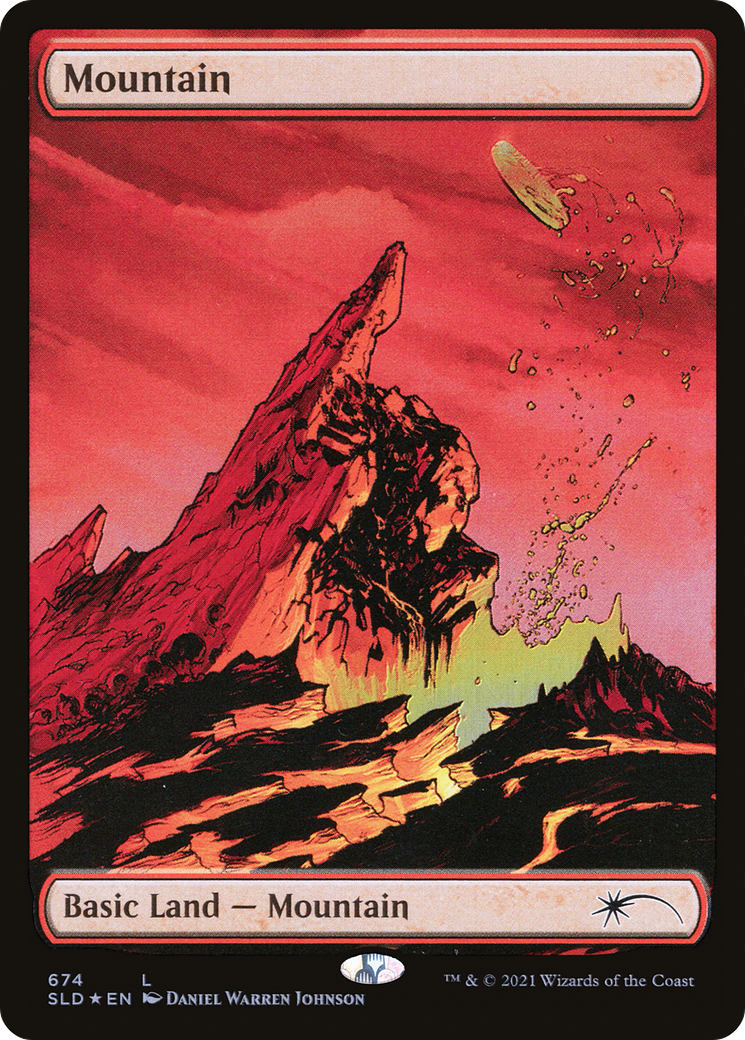 Mountain (674) [Secret Lair Drop Promos] | Chromatic Games