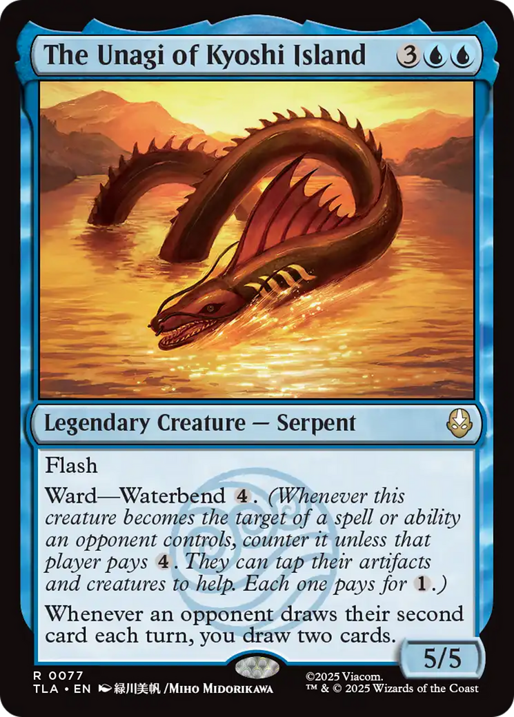 The Unagi of Kyoshi Island [Avatar: The Last Airbender] | Chromatic Games