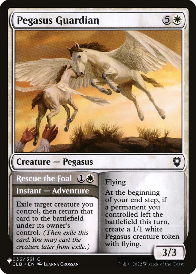 Pegasus Guardian [The List Reprints] | Chromatic Games