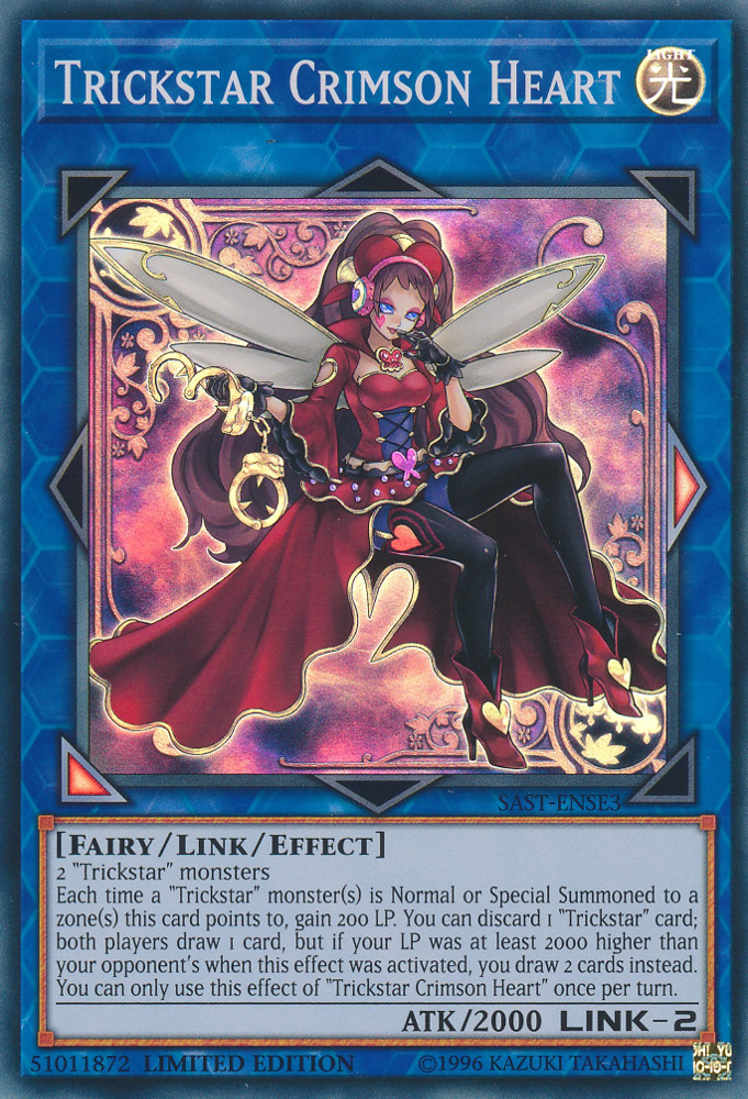 Trickstar Crimson Heart [SAST-ENSE3] Super Rare | Chromatic Games
