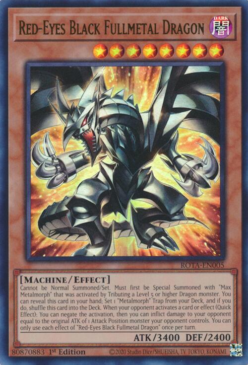 Red-Eyes Black Fullmetal Dragon [ROTA-EN005] Ultra Rare | Chromatic Games