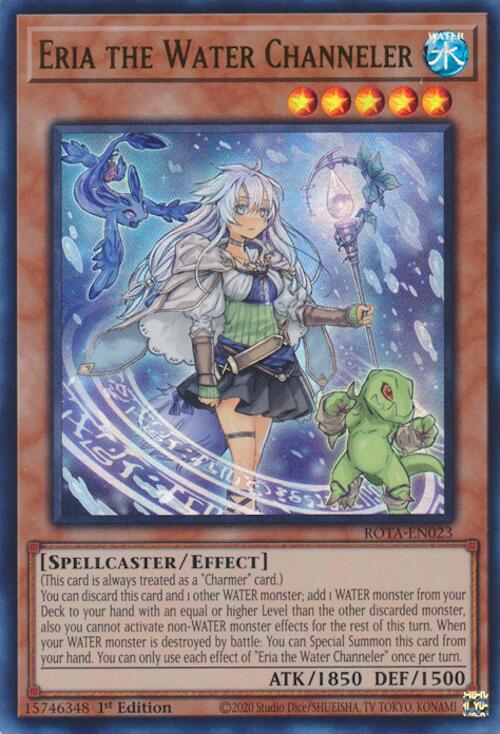 Eria the Water Channeler [ROTA-EN023] Ultra Rare | Chromatic Games