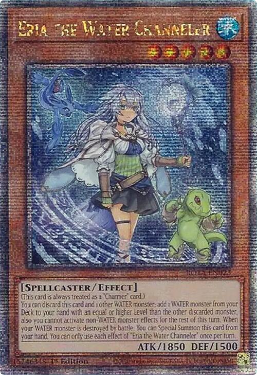 Eria the Water Channeler (Quarter Century Secret Rare) [ROTA-EN023] Quarter Century Secret Rare | Chromatic Games