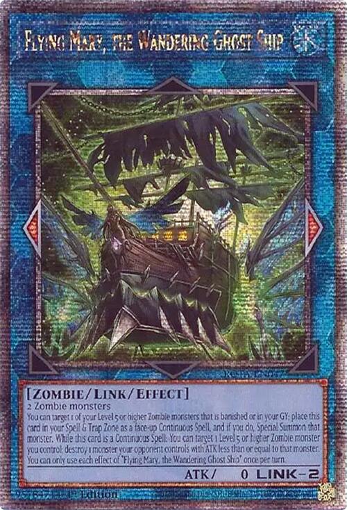 Flying Mary, the Wandering Ghost Ship (Quarter Century Secret Rare) [ROTA-EN047] Quarter Century Secret Rare | Chromatic Games