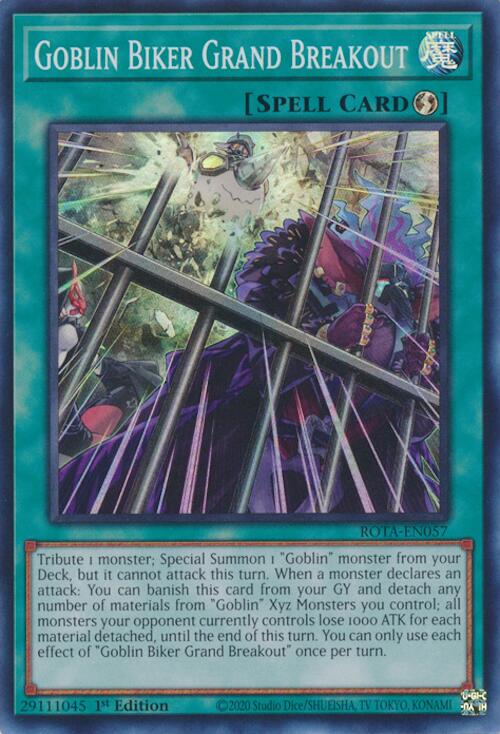 Goblin Biker Grand Breakout [ROTA-EN057] Super Rare | Chromatic Games