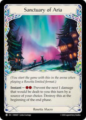 Sanctuary of Aria // Florian, Rotwood Harbinger (Middle right) [ROSPZL24] (Rosetta) | Chromatic Games