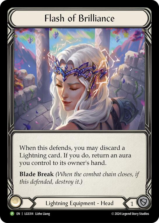 Flash of Brilliance [LGS314] (Promo)  Rainbow Foil | Chromatic Games