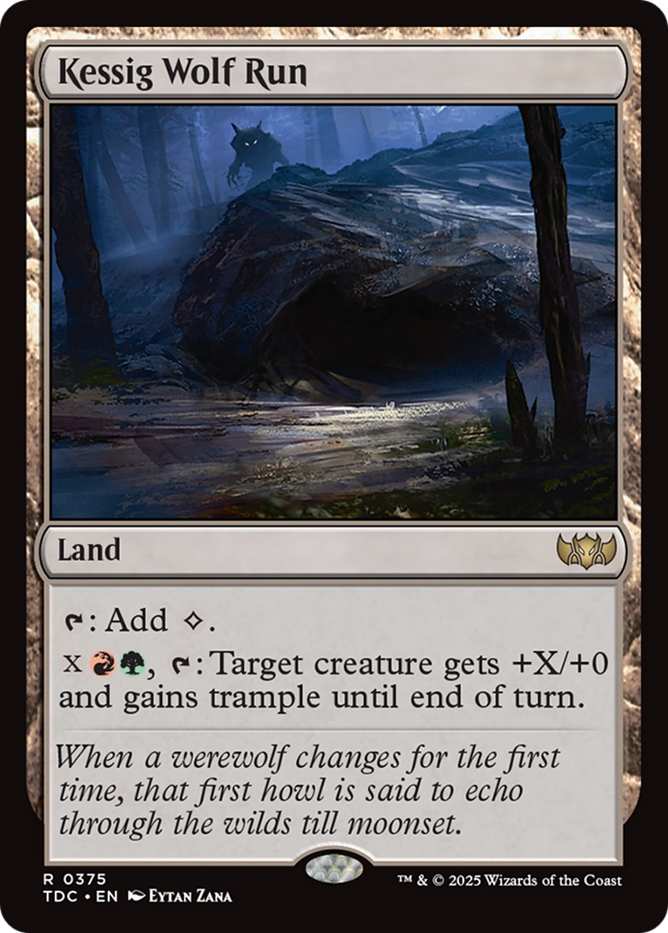 Kessig Wolf Run [Tarkir: Dragonstorm Commander] | Chromatic Games