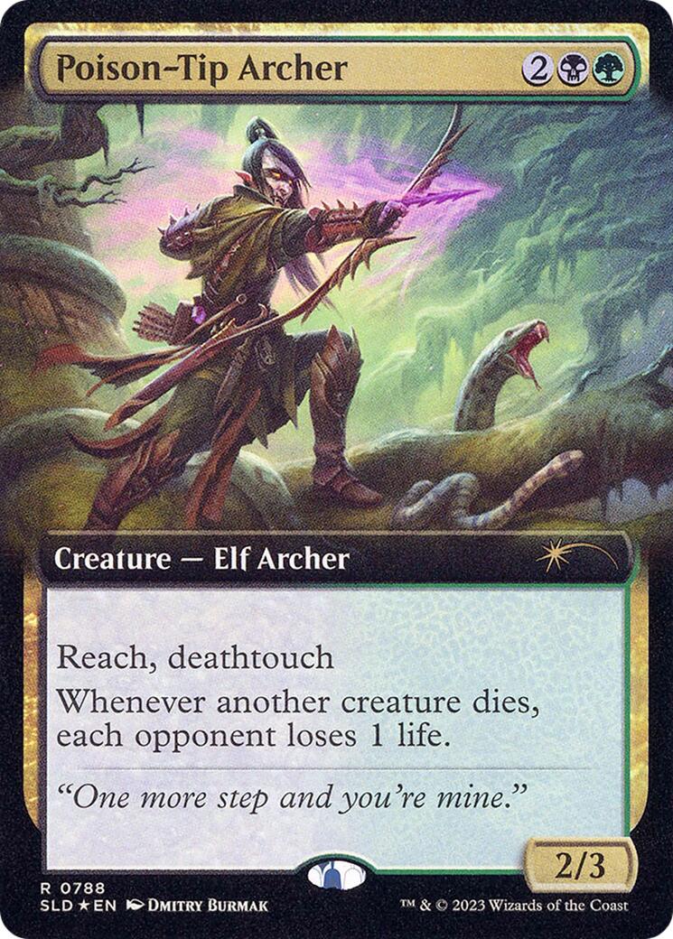 Poison-Tip Archer (Extended Art) [Secret Lair Drop Series] | Chromatic Games
