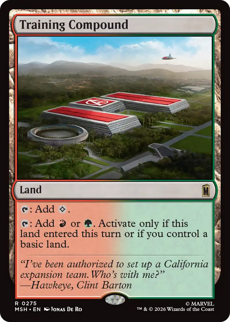 Training Compound [Marvel Super Heroes] | Chromatic Games