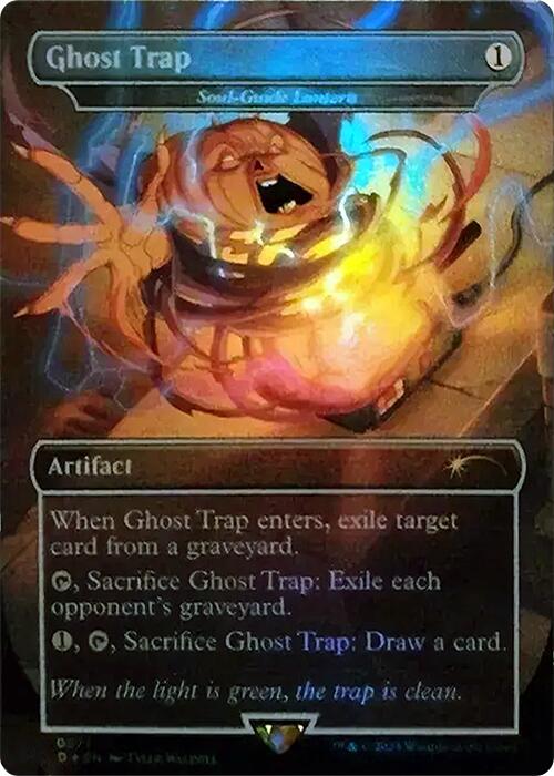 Ghost Trap - Soul-Guide Lantern (Rainbow Foil) [Secret Lair Drop Series] | Chromatic Games
