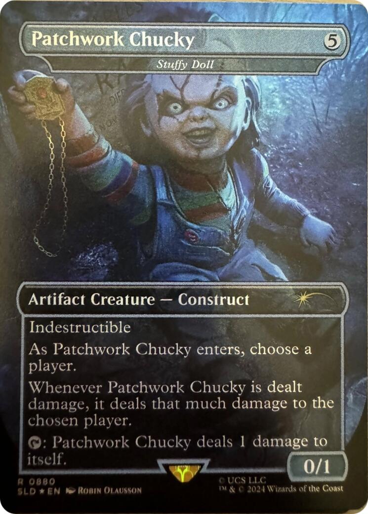 Patchwork Chucky - Stuffy Doll [Secret Lair Drop Series] | Chromatic Games