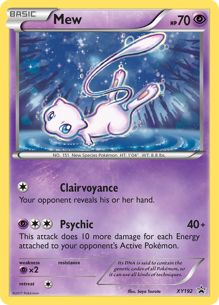 Mew (XY192) [XY: Black Star Promos] | Chromatic Games
