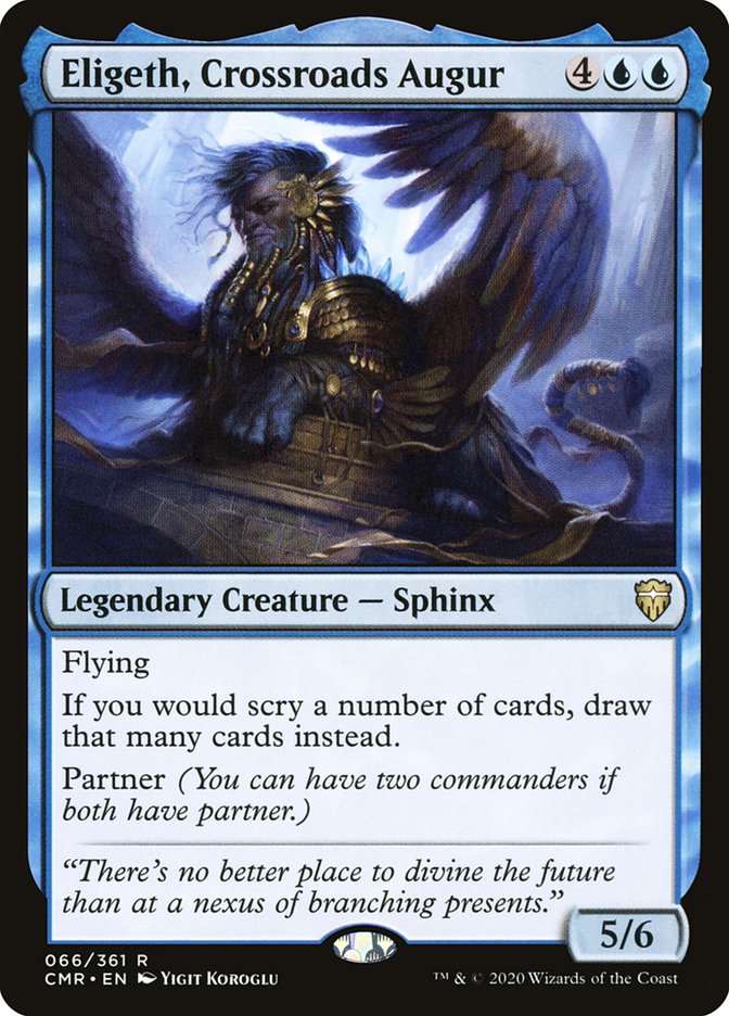 Eligeth, Crossroads Augur 66 (Commander Legends)  | Chromatic Games