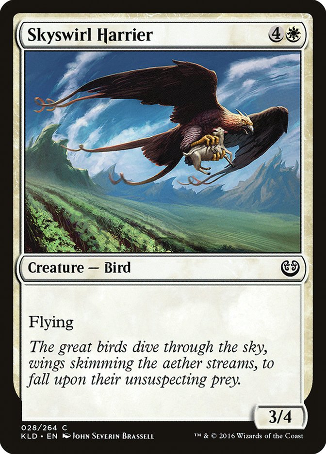 Skyswirl Harrier 28/264 (Kaladesh)  | Chromatic Games