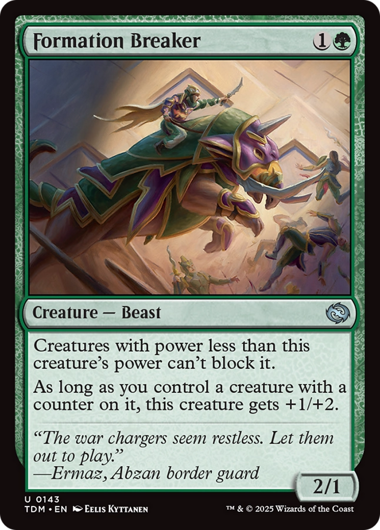 Formation Breaker [Tarkir: Dragonstorm] | Chromatic Games