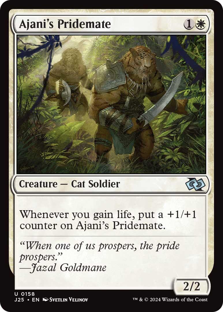 Ajani's Pridemate [Foundations Jumpstart] | Chromatic Games