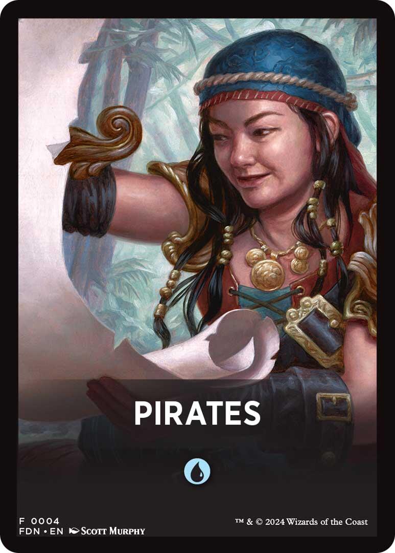 Pirates Theme Card [Foundations Tokens] | Chromatic Games