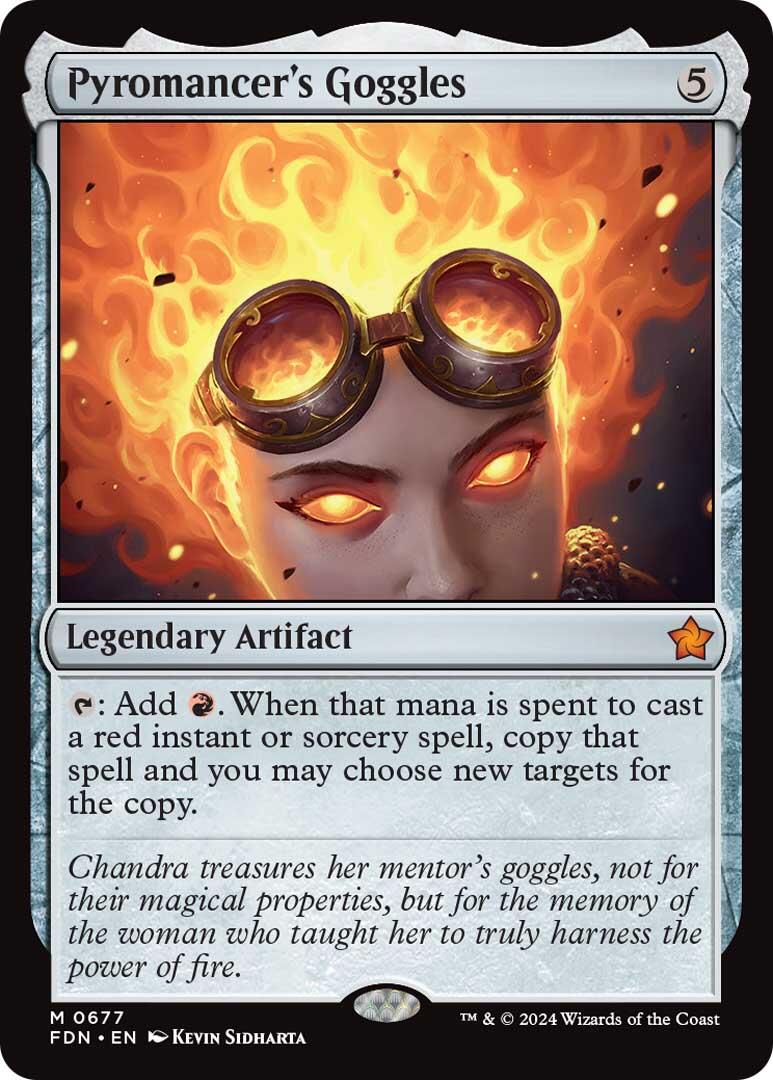 Pyromancer's Goggles [Foundations] | Chromatic Games
