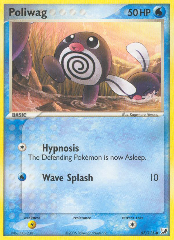 Poliwag (67/115) [EX: Unseen Forces] | Chromatic Games