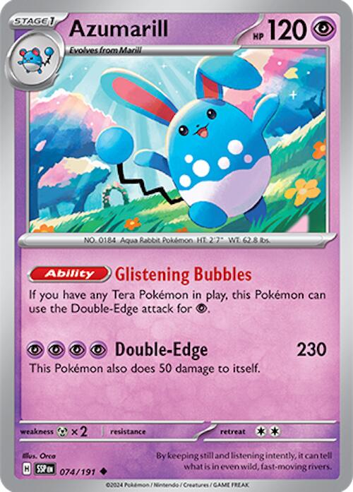 Azumarill (074/191) [Scarlet & Violet: Surging Sparks] | Chromatic Games