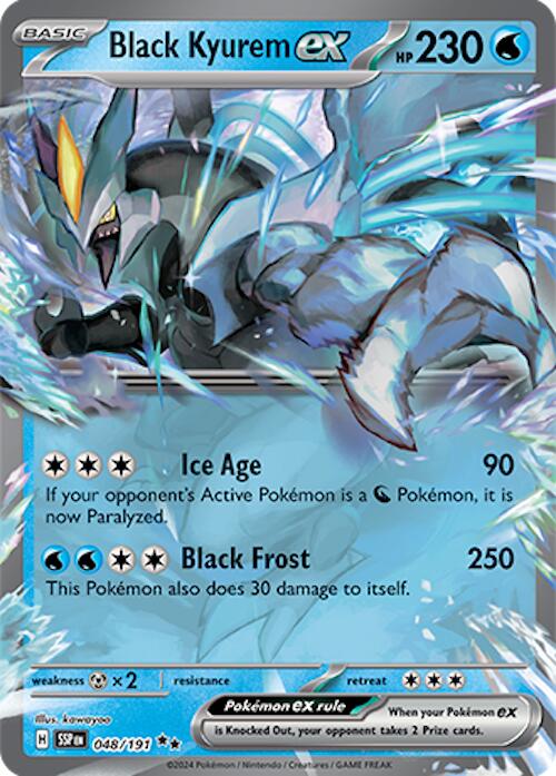 Black Kyurem ex (048/191) [Scarlet & Violet: Surging Sparks] | Chromatic Games