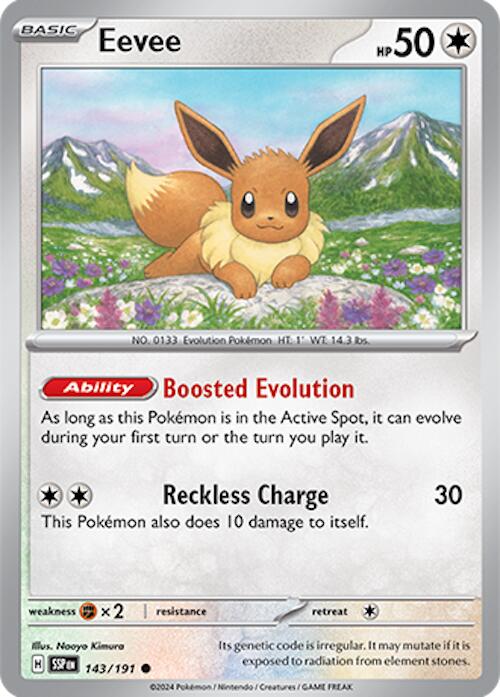 Eevee (143/191) [Scarlet & Violet: Surging Sparks] | Chromatic Games