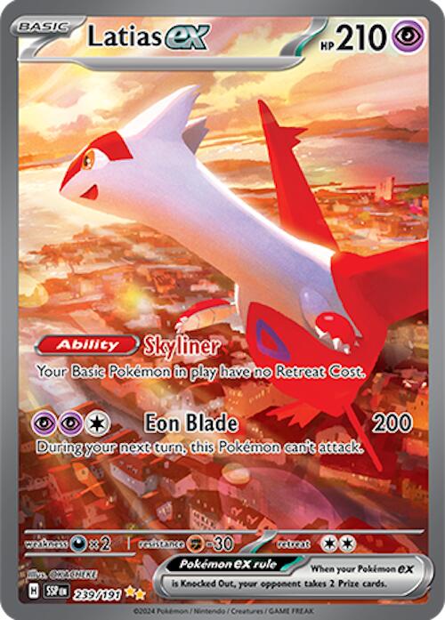 Latias ex (239/191) [Scarlet & Violet: Surging Sparks] | Chromatic Games