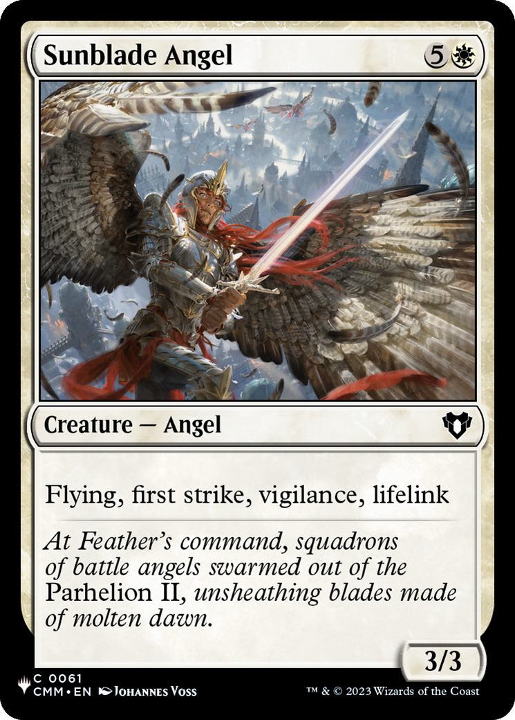 Sunblade Angel [The List] | Chromatic Games