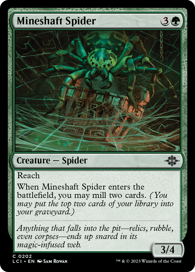 Mineshaft Spider [The Lost Caverns of Ixalan] | Chromatic Games