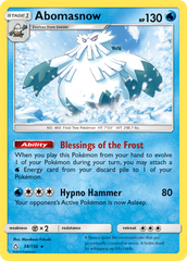 Abomasnow (38/156) [Sun & Moon: Ultra Prism] | Chromatic Games