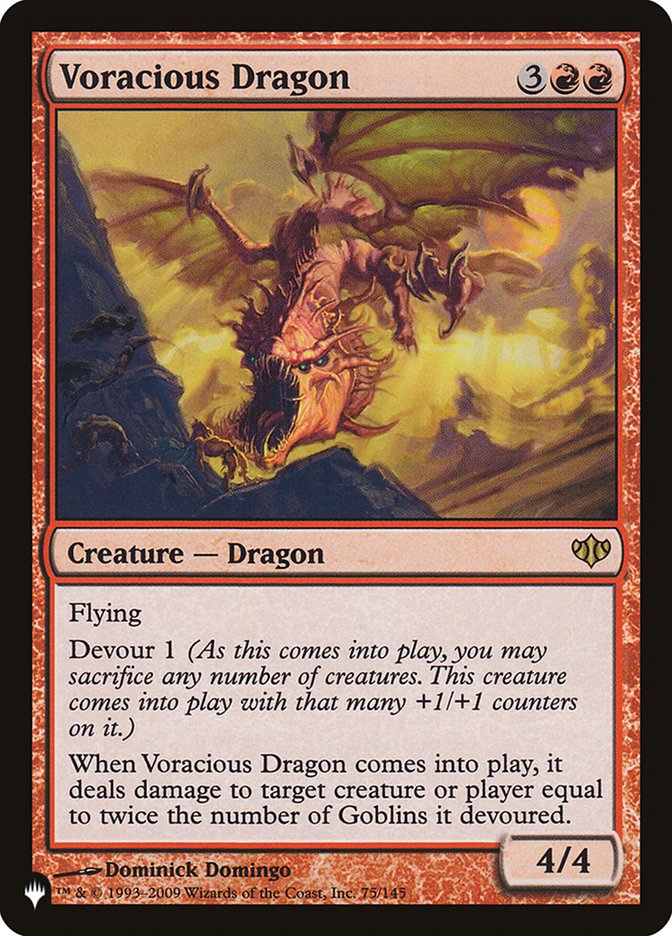 Voracious Dragon [The List] | Chromatic Games