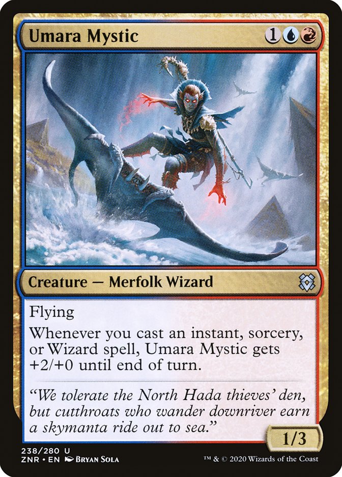Umara Mystic 238/280 (Zendikar Rising)  - Foil | Chromatic Games