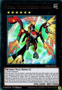 Virtual World Phoenix - Fanfan [PHRA-EN043] Ultra Rare | Chromatic Games