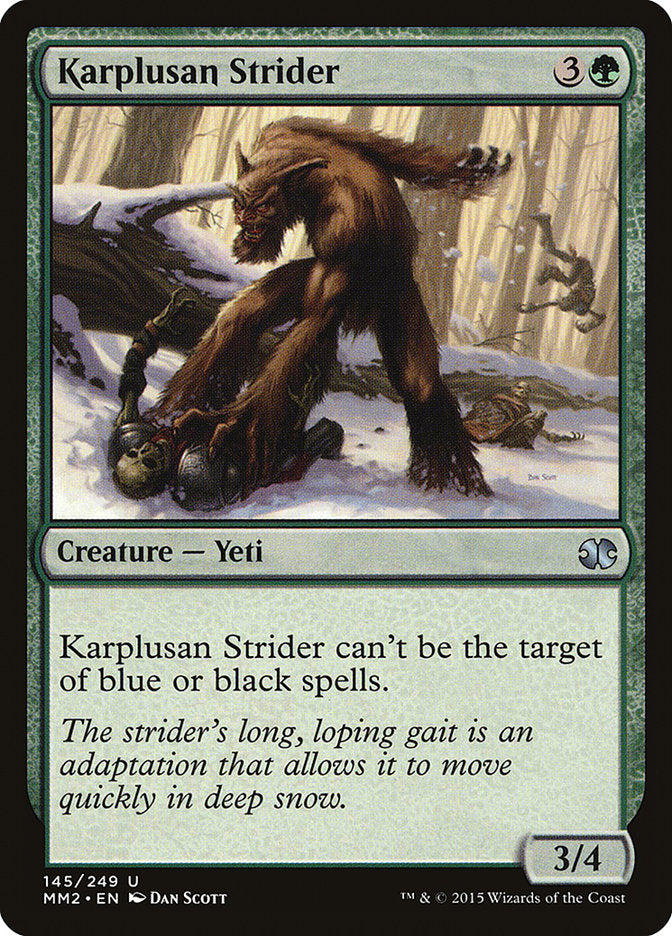 Karplusan Strider 145/249 (Modern Masters 2015)  | Chromatic Games