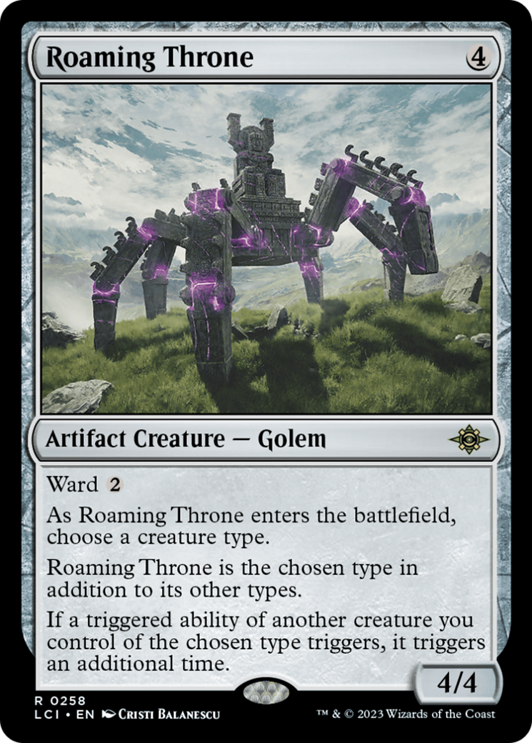 Roaming Throne [The Lost Caverns of Ixalan] | Chromatic Games