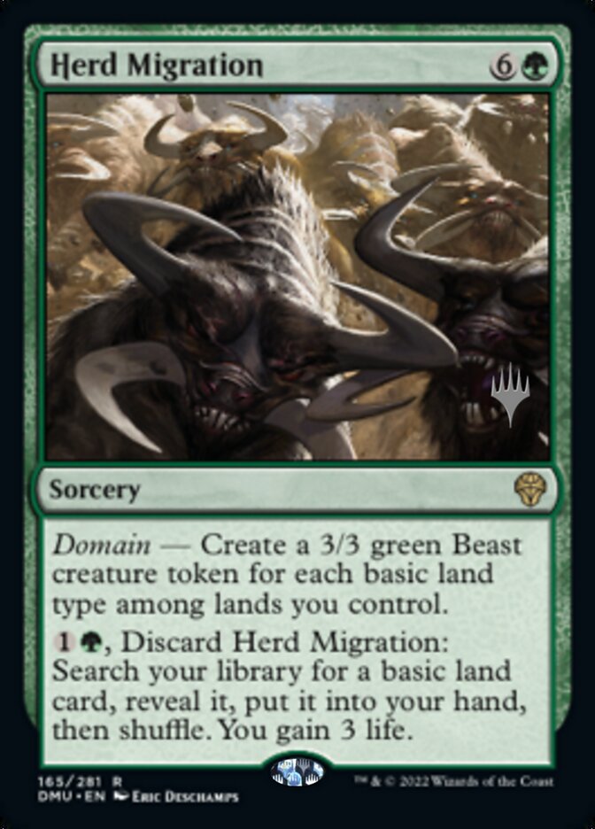 Herd Migration (Promo Pack) [Dominaria United Promos] | Chromatic Games